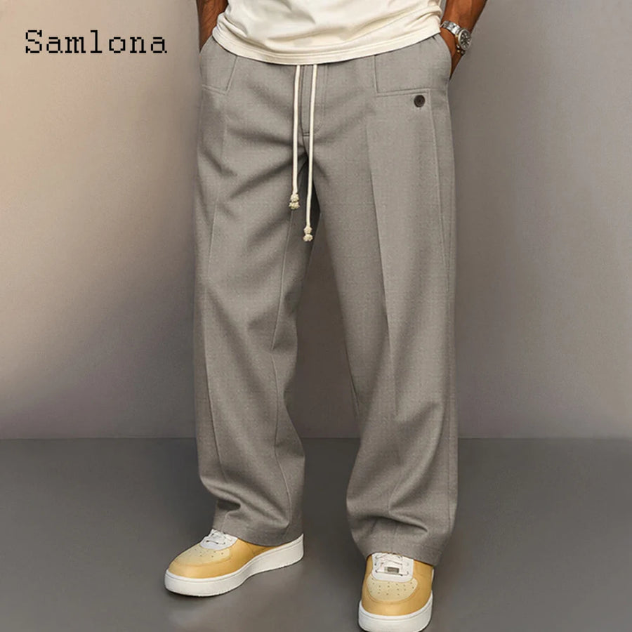 Pantaloni Casual Uomo - Comfort Tutto il Giorno